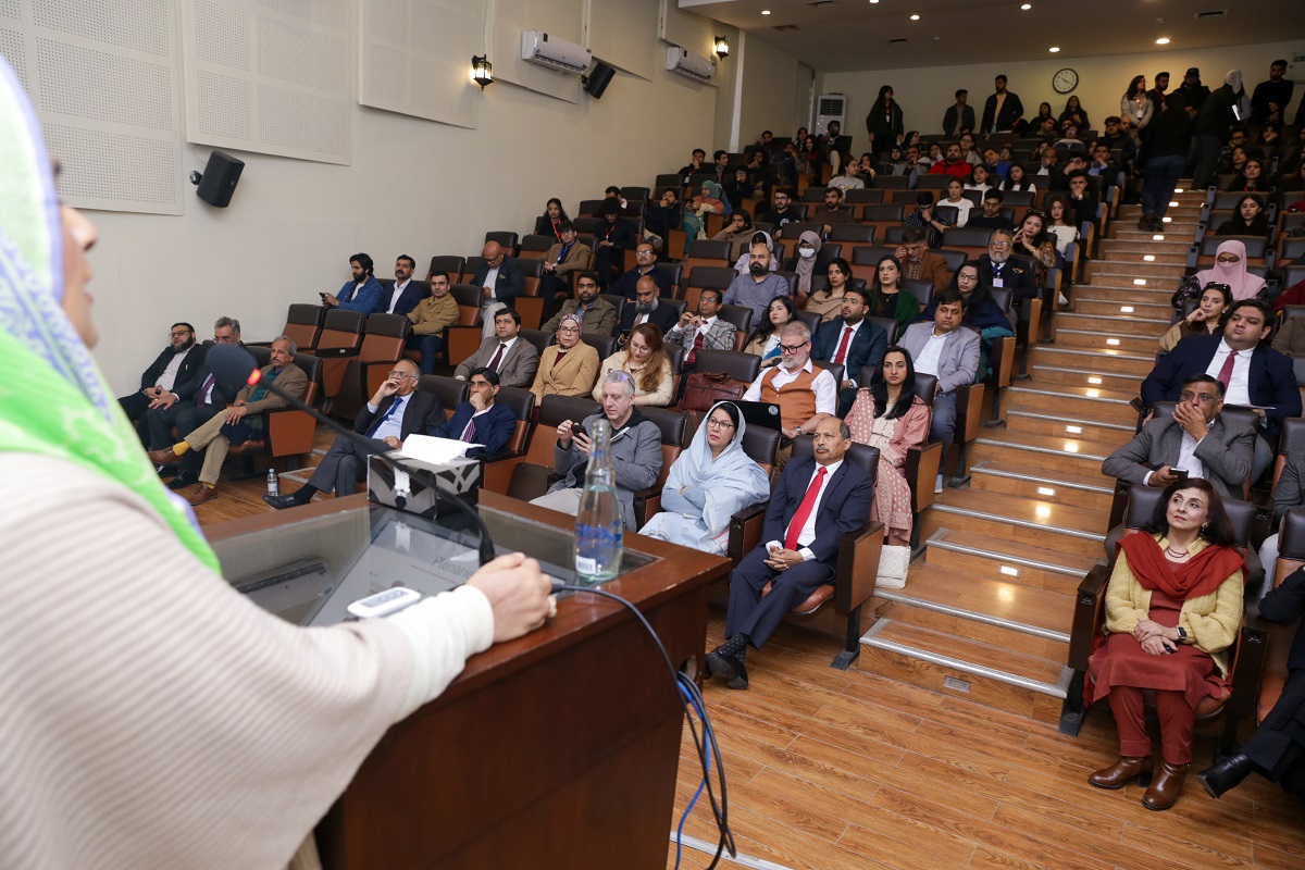 Inaugural session speakers on stage