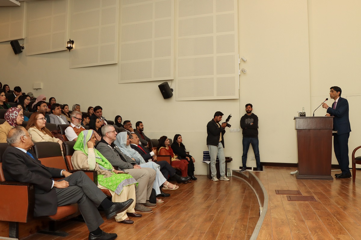 Conference audience view